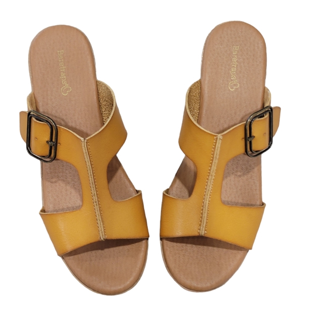 BareTraps Yellow Sandals